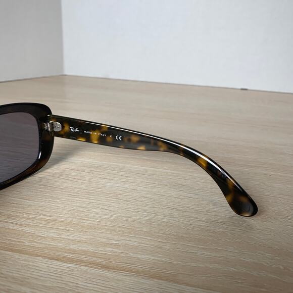 Ray-Ban JACKIE OHH RB4101 710 Cat Eye Tortoise Shell Italy FRAMES ONLY 58-17-135 - Picture 7 of 8